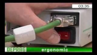Handheld screwdriving demonstration using DEPRAG's Minimat-ED