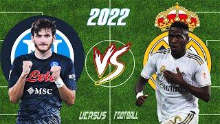 Kvaratskhelia 2022 vs Vinicius 2022 