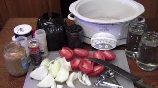 Black Beans in Crock Pot