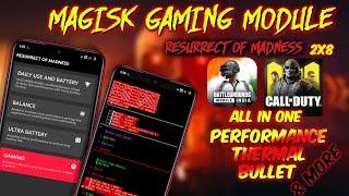 Best Magisk Gaming Module | Godspeed Resurrect of madness 2X8 | Fix Lag in Gaming | Low end Device