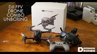 ️ UNBOXING DJI FPV DRONE COMBO ️