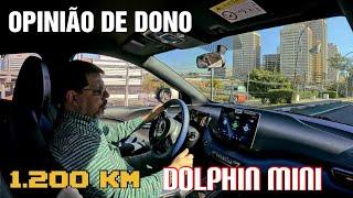 Opinião de Dono DOLPHIN MINI 1200Km Rodados