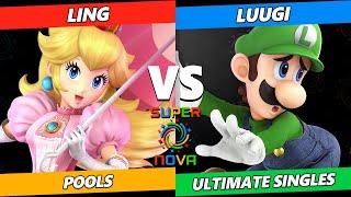 Supernova 2024 - Ling (Peach) Vs. Luugi (Luigi) Smash Ultimate Tournament