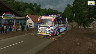 Tamilnadu Private Bus On Speedbreaker | Arka Gaming