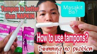 How to use tampon? | very easy to use and comfortable