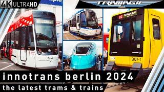 InnoTrans Berlin 2024 - The latest Trams and Trains | 4K