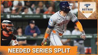 POSTCAST: The Houston Astros Pick Up A Needed Series Split Against The Baltimore Orioles