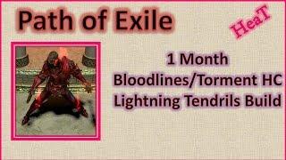 Path of Exile - 1 Month BL/Torment HC Lightning Tendrils Build - Planning and Thought Process