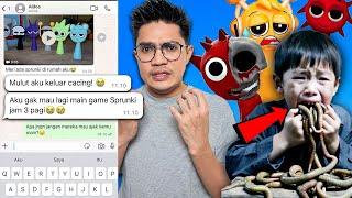 MULUT KELUAR CACING AKIBAT MAIN GAME SPRUNKI