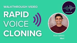 How to Clone Your Voice - Rapid Voice Cloning