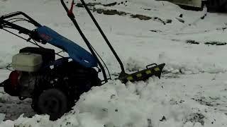 40" Snow Blade with BCS 853 Walk-Behind Tractor