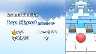 [Rolling Sky Remake 0.65b] Rolling Heck | Ice Sheet REWAMP ️ | Explore and try the new coldness.