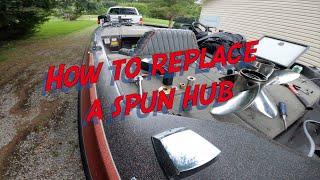 How to replace a spun hub on your boat motor prop