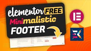  How to make a Footer with Elementor | Responsive WordPress Footer