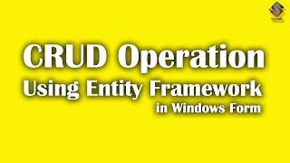 crud operation using entity framework