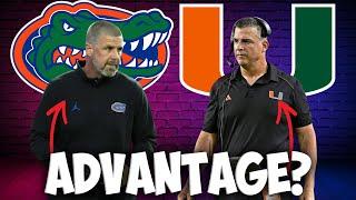 Gators vs Canes: Why ONE TEAM has MASSIVE EDGE Already | Florida | Miami | Napier | Cristobal