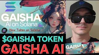 $GAISHA - GAISHA AI TOKEN CRYPTO COIN HOW TO BUY SOLANA AGENT MEMECOIN SOL RAYDIUM JUPITER METEORA