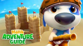 NEW EPISODE! How To Build A Sandcastle  Talking Hank's Adventure Guide: Island Living