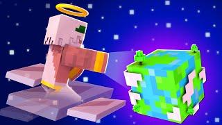 JOGANDO COMO DEUS NO MINECRAFT!! *criei um planeta* ‹ DONAT3LO ›