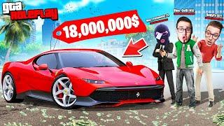 КУПИЛ НОВУЮ FERRARI DEBORAH ЗА 18.000.000$! ОБГОНЯЮ АНДРЕЯ В FORBES! (GTA 5 RP)