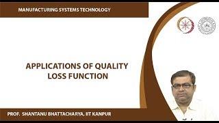 Applications of quality loss function