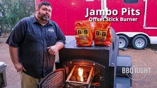 My new Jambo Pit - Offset Stick Burner