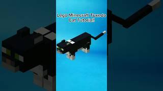 Lego Minecraft Tuxedo Cat Tutorial! #shorts #lego #Minecraft #legominecraft #cats #cursed #prank