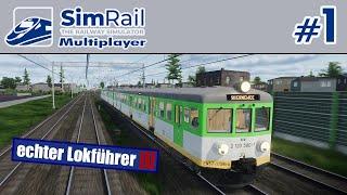 [SimRail] #1 - Echter Lokführer fährt polnische S-Bahn