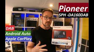 Pioneer SPH-DA160DAB Car Head Unit with DAB, Apple CarPlay + Android Auto in Saab 9-3