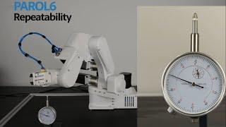 PAROL6 - 3D printed robot arm - Repeatability