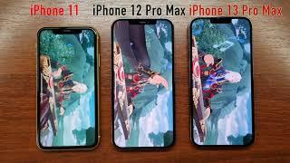 iPhone 13 Pro Max vs 12 Pro Max vs 11 AnTuTu & Geekbench 5 Scores