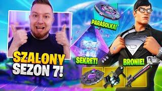 Sprawdzam NOWY SEZON 7 w Fortnite ...  (pierwszy WIN + NOWOŚCI!)