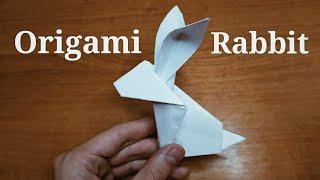 Easy Origami Bunny Rabbit