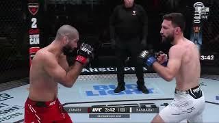 Full Fight: Aiemann Zahabi vs. Javid Basharat Highlights HD - Vegas 87 - UFC Fight Night