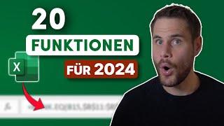 20 Excel Funktionen die JEDER können sollte