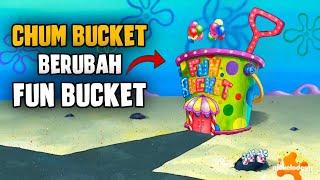 berubahnya tampilan rumah plankton  alur cerita kartun Spongebob