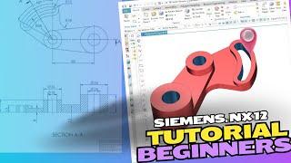 Nx 12 tutorial for beginners exercise 264 #siemensnx #cad