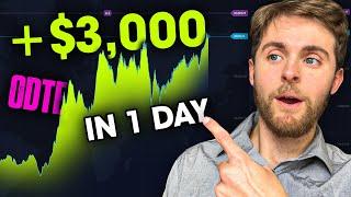 How I Made $3,000+ in One Day Scalping 0DTE Spreads | Price Level Strategies!