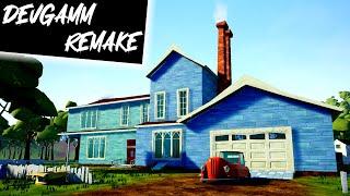 Classic Neighbor: Devgamm Remake - HELLO NEIGHBOR MOD (FULL GAMEPLAY)