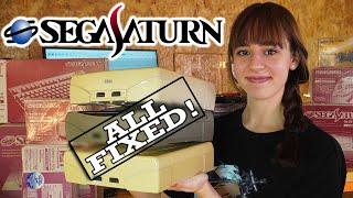 I Fixed 3 Broken Sega Saturn consoles