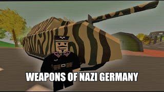 WWII German NAZI Gun Review in Unturned!!