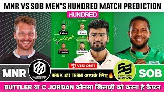 MNR vs SOB Dream11, MNR vs SOB Dream11 Prediction, MNR vs SOB Team Today, The Hundred Cricket 2023