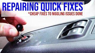 Repairing the QUICK FIXES and Dealing NIGGLING ISSUES - VAN BUILD