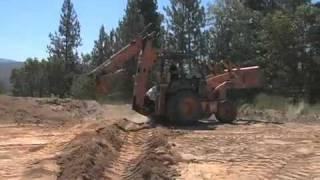 How to Operate a Backhoe - Trenching - from the Backhoe Basics DVD