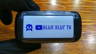 BLUE BLUR TV - STAMP 