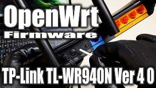 How To Upgrade Firmware on TP-Link TL-WR940N Ver 4.0 to OpenWrt