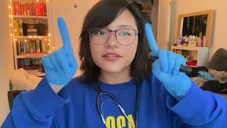 ASMR~1 Minute Cranial Nerve Exam (FAST)