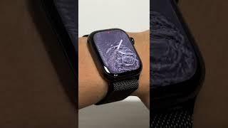 Slate Milanese Loop VS Space Black Milanese Loop #series10