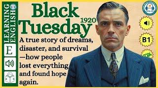 Black Tuesday | Learn English Through Story | Graded Reader |English Listening Practice | WooEnglish