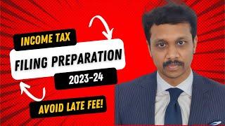 "Mastering Income Tax Filing 2023-24: Tips to Avoid Late Fees" | #Matrixtaxpro #IncomeTaxFiling